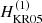 $ H^{(1)}_{\mathrm{KR05}} $