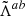 $ \tilde{\Lambda}^{ab} $
