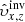 $ \hat{\upsilon}_{x,z}^{\mathrm{inv}} $