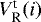 $V_{\textrm{R}}^{\textrm{t}}(i)$