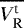 $\overline{V_{\textrm{R}}^{\textrm{t}}}$