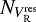 $N_{V_{\textrm{R}}^{\textrm{res}}}$