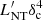 $ L_{{\rm{NT}}}^\prime \delta _{\rm{c}}^4 $