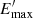 $ E_{{\rm{max}}}^\prime $
