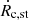 $ \dot{R}_{\mathrm{c,st}} $