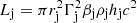 $ {L_{\rm{j}}} = \pi r_{\rm{j}}^2\Gamma _{\rm{j}}^2{\beta _{\rm{j}}}{\rho _{\rm{j}}}{h_{\rm{j}}}{c^2} $