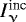 $I_{\upnu}^{\textrm{inc}}$