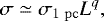 \begin{equation*} \sigma \simeq \sigma_{\mathrm{1~pc}} L^q, \vspace*{-3pt}\end{equation*}