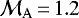$\mathcal{M}_{\mathrm{A}}\,{=}\,1.2$
