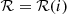 $ {\cal{R}}={\cal{R}}(i) $