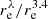 $ r_\mathrm{e}^{\lambda}/r_\mathrm{e}^{3.4} $