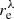 $ r_\mathrm{e}^{\lambda} $