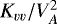 $K_{vv}{/}V_A^2$