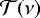 $\mathcal{T}(\nu)$