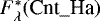 $F^*_{\lambda}(\textrm{Cnt}\_{\textrm{Ha}})$