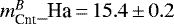 $m^B_{\textrm{Cnt}}\_{\textrm{Ha}}{\,=\,}15.4{\,\pm\,}0.2$