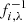 $ f^{-1}_{i,\lambda} $