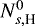 $N_{s,\textrm{H}}^0$