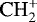 $\textrm{CH}_2^&#x002B;$
