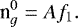 \begin{equation*} \textrm{n}_{g}^0 = Af_1. \end{equation*}