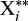 $\textrm{X}_i^{**}$