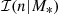 $ {\cal{I}}({n}|M_*) $