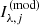$ I_{\lambda,j}^{\mathrm{(mod)}} $