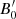 $ B_0^\prime $