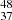 $ ^{48}_{37}\, $