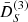$ \bar{D}^{(3)}_S $