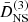 $ \bar{D}^{(3)}_{\mathrm{NS}} $