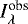 $I_{\lambda}^{\text{obs}}$