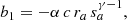 $$ \begin{aligned} b_1 = -\alpha \,c\,r_a\,s_a^{\gamma -1}, \end{aligned} $$