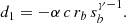 $$ \begin{aligned} d_1 = -\alpha \,c\,r_b\,s_b^{\gamma -1}. \end{aligned} $$