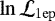 $\ln \mathcal{L}_{\mathrm{1ep}}$