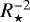 $R_{\star}^{-2}$