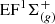 $ {\rm{E}}{{\rm{F}}^1}\Sigma _{(g)}^ + $