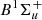 $ {B^1}\Sigma _u^ + $