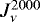 $J_{\nu}^{2000}$