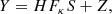 $$ \begin{aligned} Y = HF_{\kappa }S+Z, \end{aligned} $$