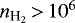 $n_{{\textrm{H}_2}}\,{>}\,10^6$