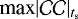 $\text{max}|\mathcal{CC}|_{t_{\textrm{s}}}$