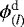$\phi^{\textrm{d}}_{(l)}$