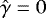 $\hat{\gamma}=0$