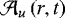 $\mathcal{A}_{u}\left(r,t\right)$