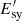 $ E_{{\rm{sy}}}^\prime $