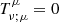 $ T^{\mu}_{\nu;\mu}=0 $