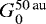 $G_0^{50\,\textrm{au}}$
