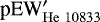 $\textrm{pEW}&#x0027;_{\mathrm{He}~10833}$