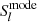 $ S_l^{{\rm{mode}}} $